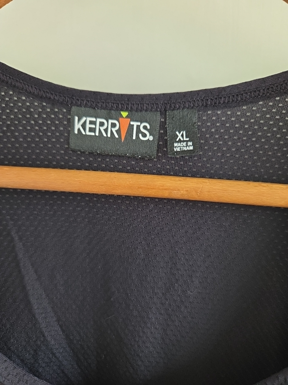 Kerrits Navy and White Patterned Sleeveless Performance Tank - Picture 2 of 6